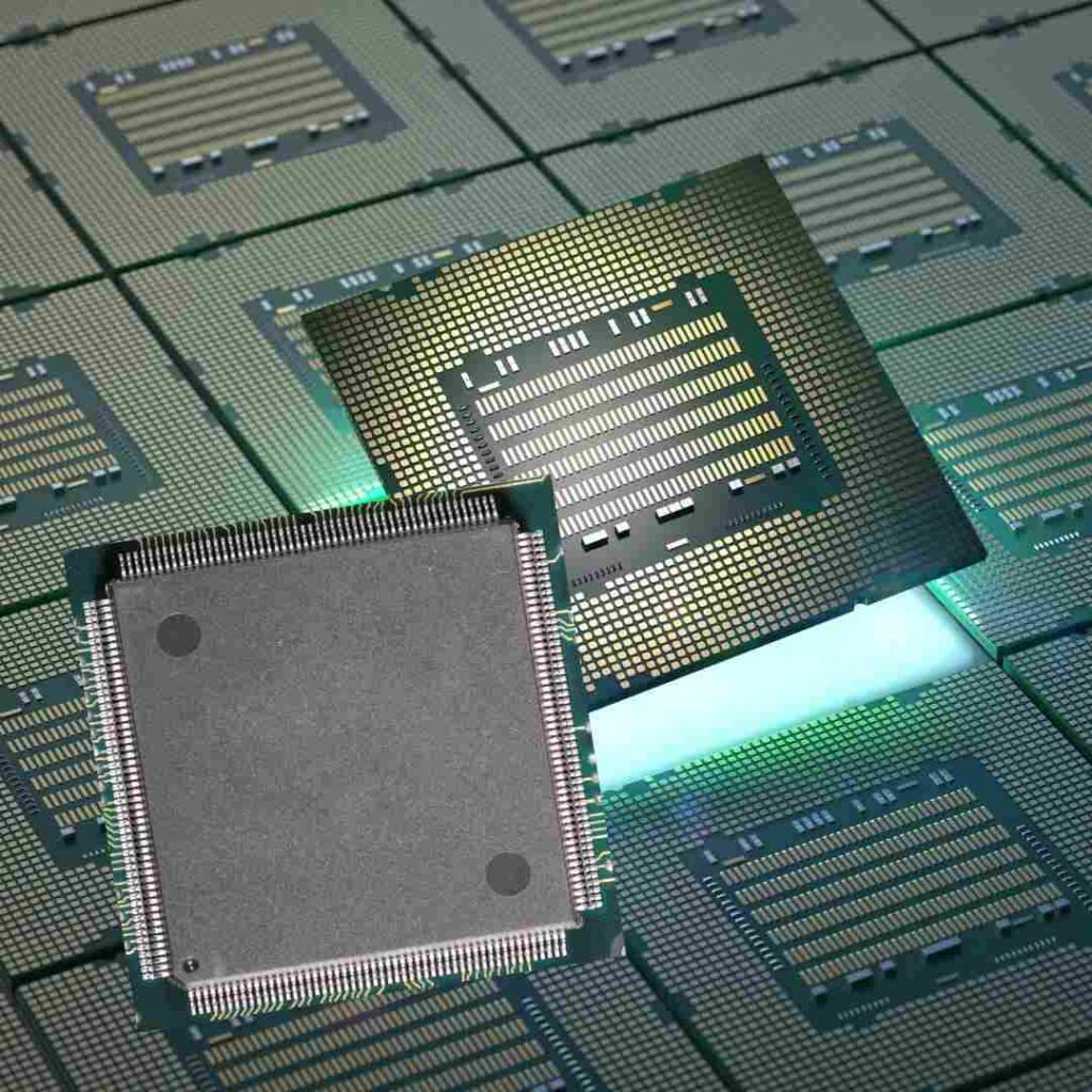 半導体パッケージの端子面と外観
